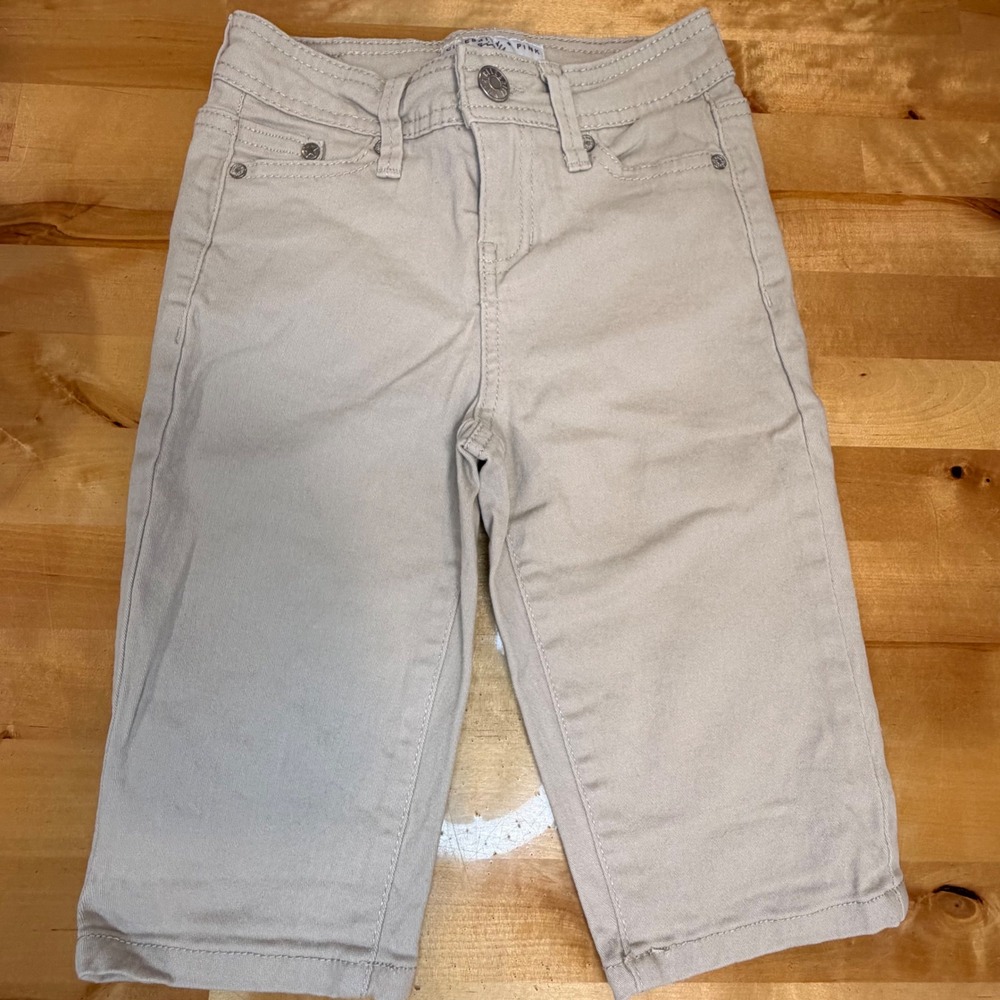 Celebrity Pink Girls 7 School Uniform Bermuda shorts Khaki